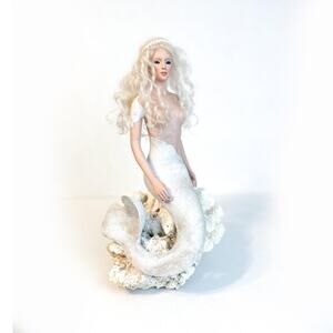 Vtg Mermaid Artist Doll OOAK Dottie Dunsmore Sculpture Fantasy Art Figurine